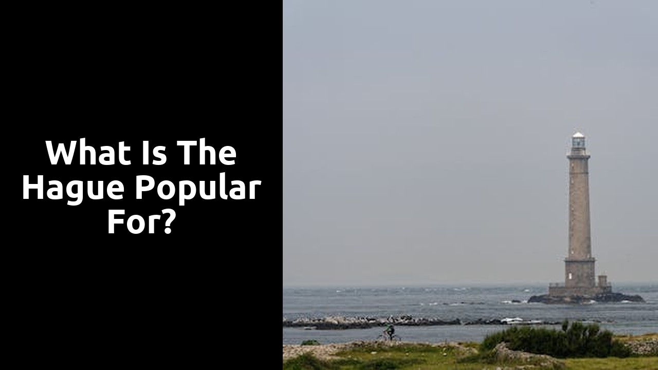 What is The Hague popular for?